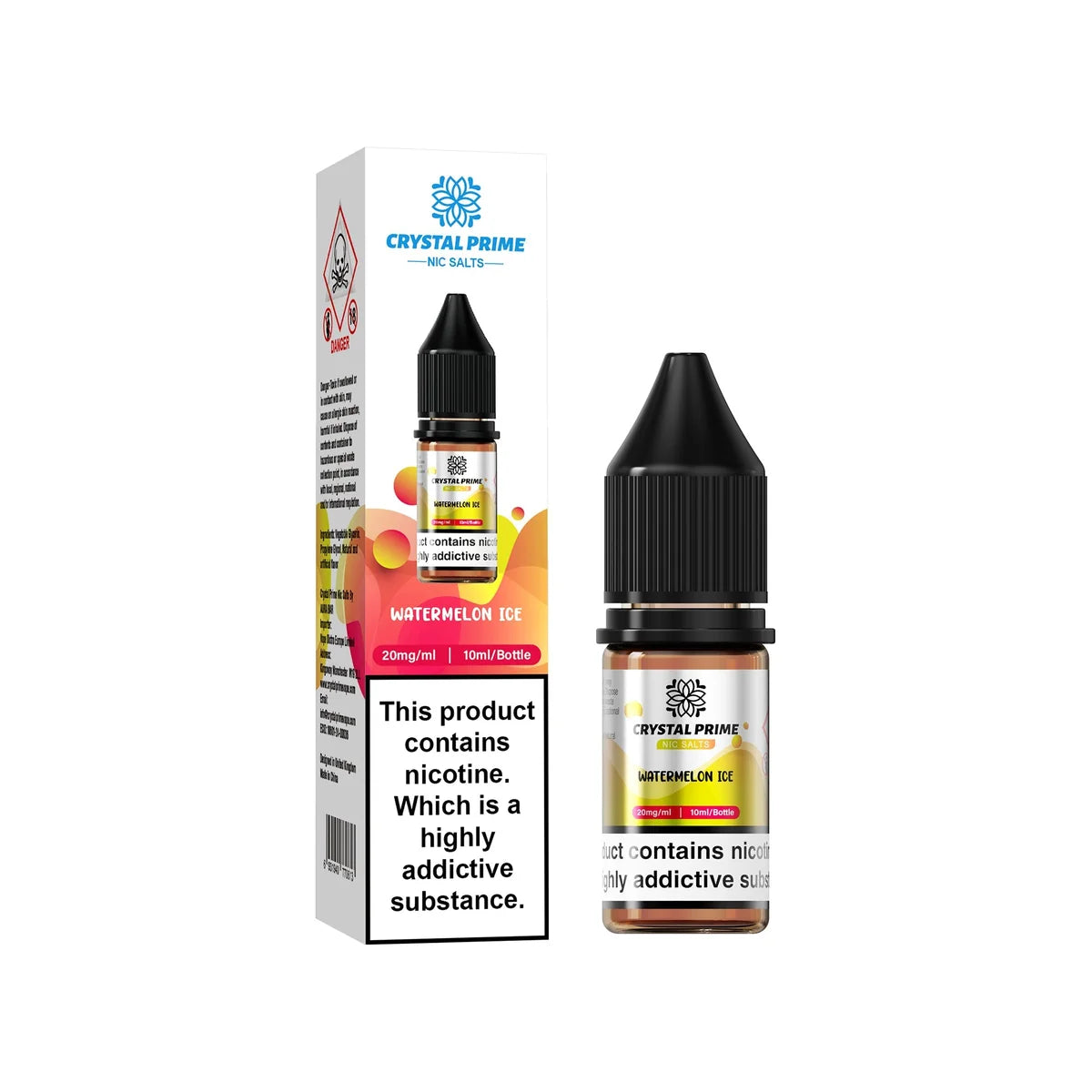 Crystal Prime 7000 10ml Nic Salt E-Liquid – Pack of 10