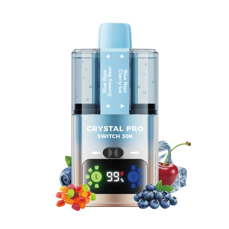 Crystal Pro Switch 30k Prefilled Pod Vape Kit Box of 5