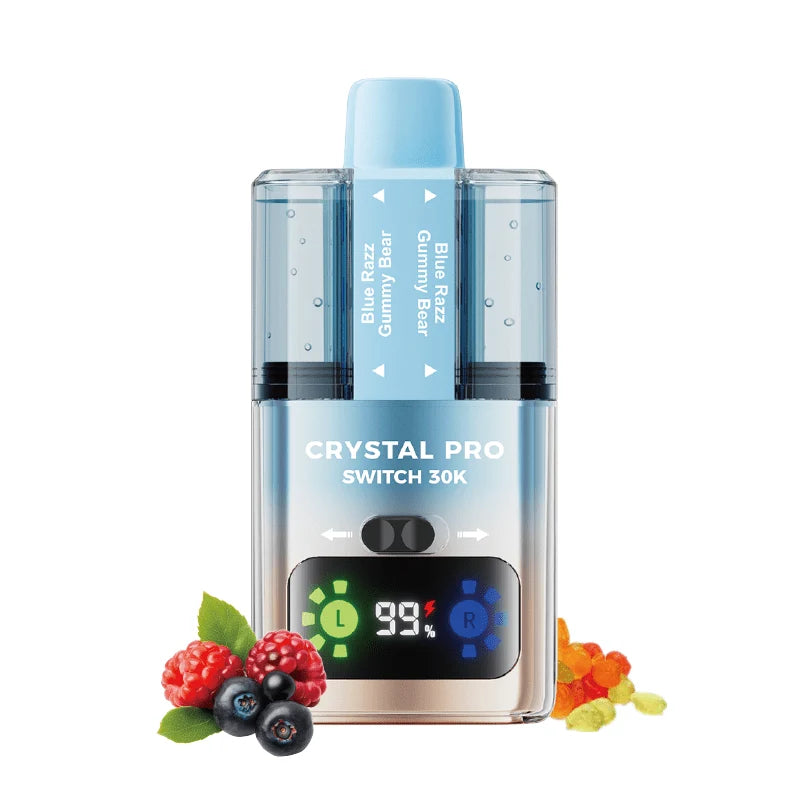 Crystal Pro Switch 30k Prefilled Pod Vape Kit Box of 5