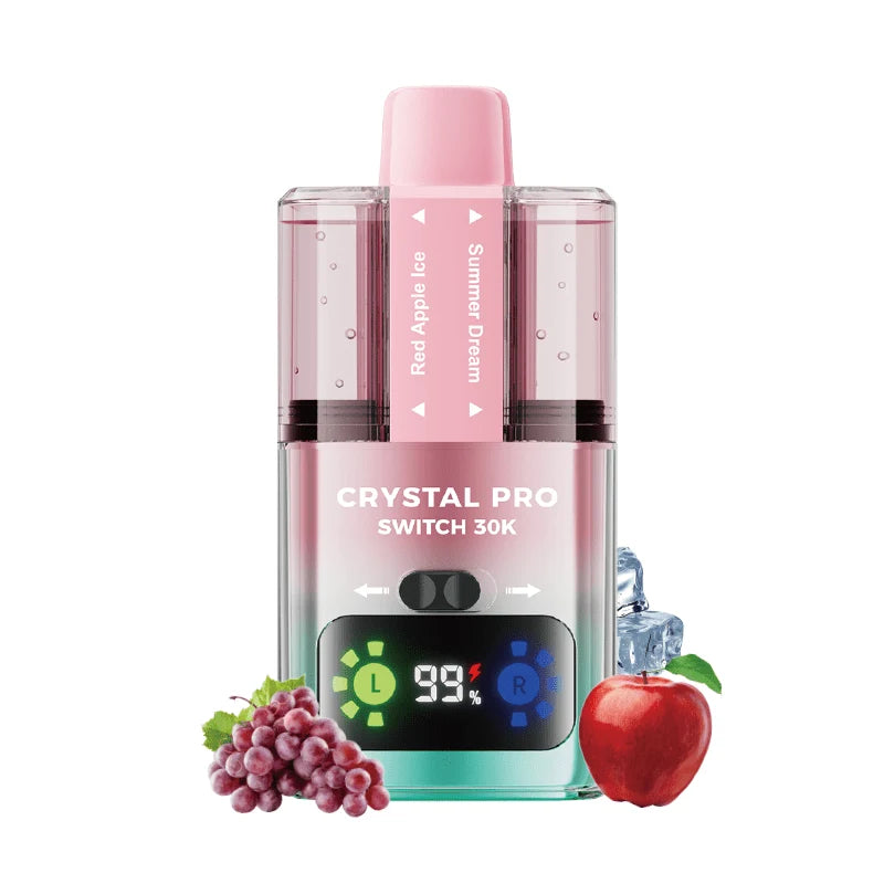 Crystal Pro Switch 30k Prefilled Pod Vape Kit Box of 5