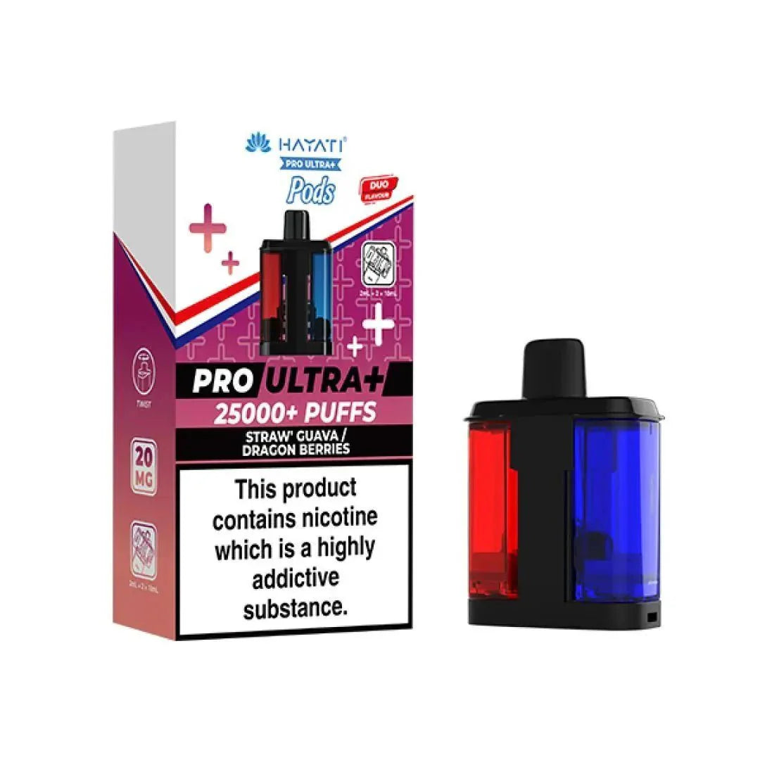 Hayati Pro Ultra Plus 25k Prefilled Pods Box of 5