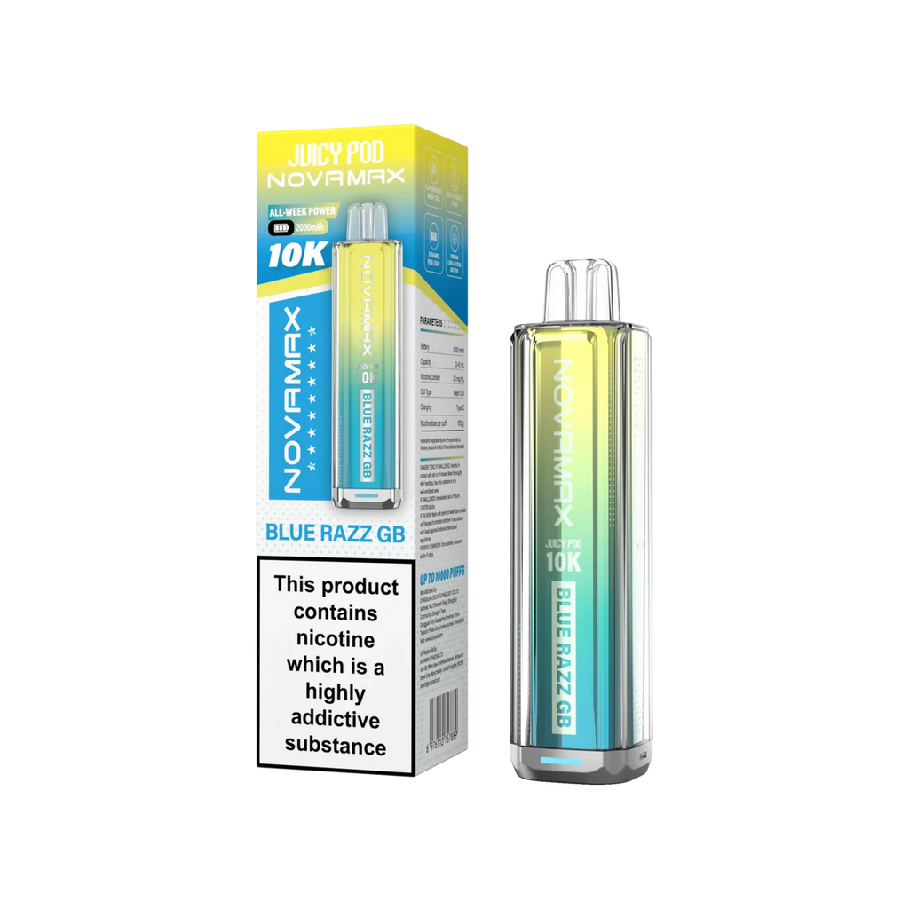 Juicy Pod Novamax 10k Prefilled Pod Vape Kit - Pack of 5