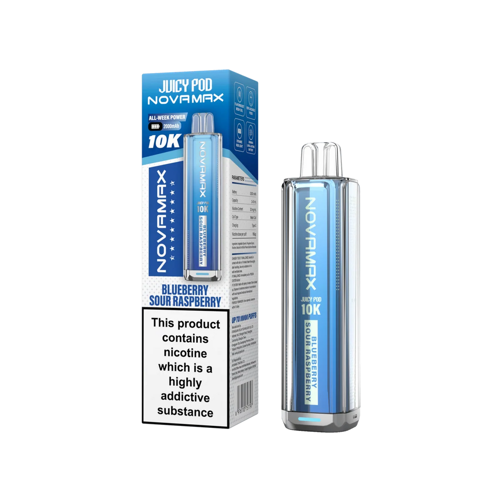 Juicy Pod Novamax 10k Prefilled Pod Vape Kit - Pack of 5