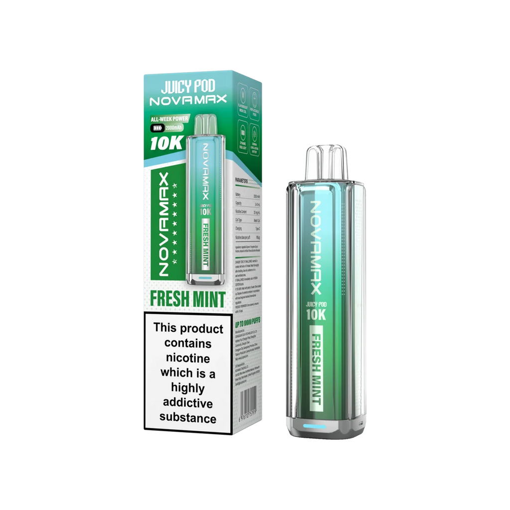 Juicy Pod Novamax 10k Prefilled Pod Vape Kit - Pack of 5