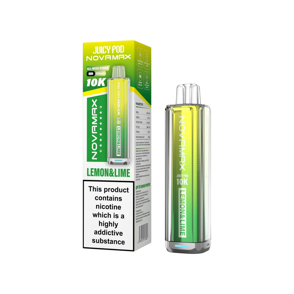 Juicy Pod Novamax 10k Prefilled Pod Vape Kit - Pack of 5