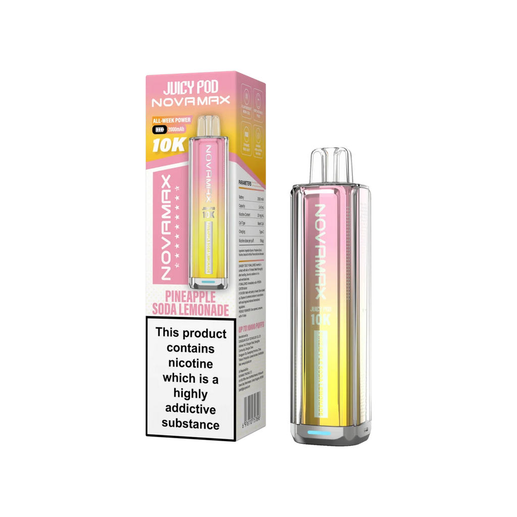 Juicy Pod Novamax 10k Prefilled Pod Vape Kit - Pack of 5