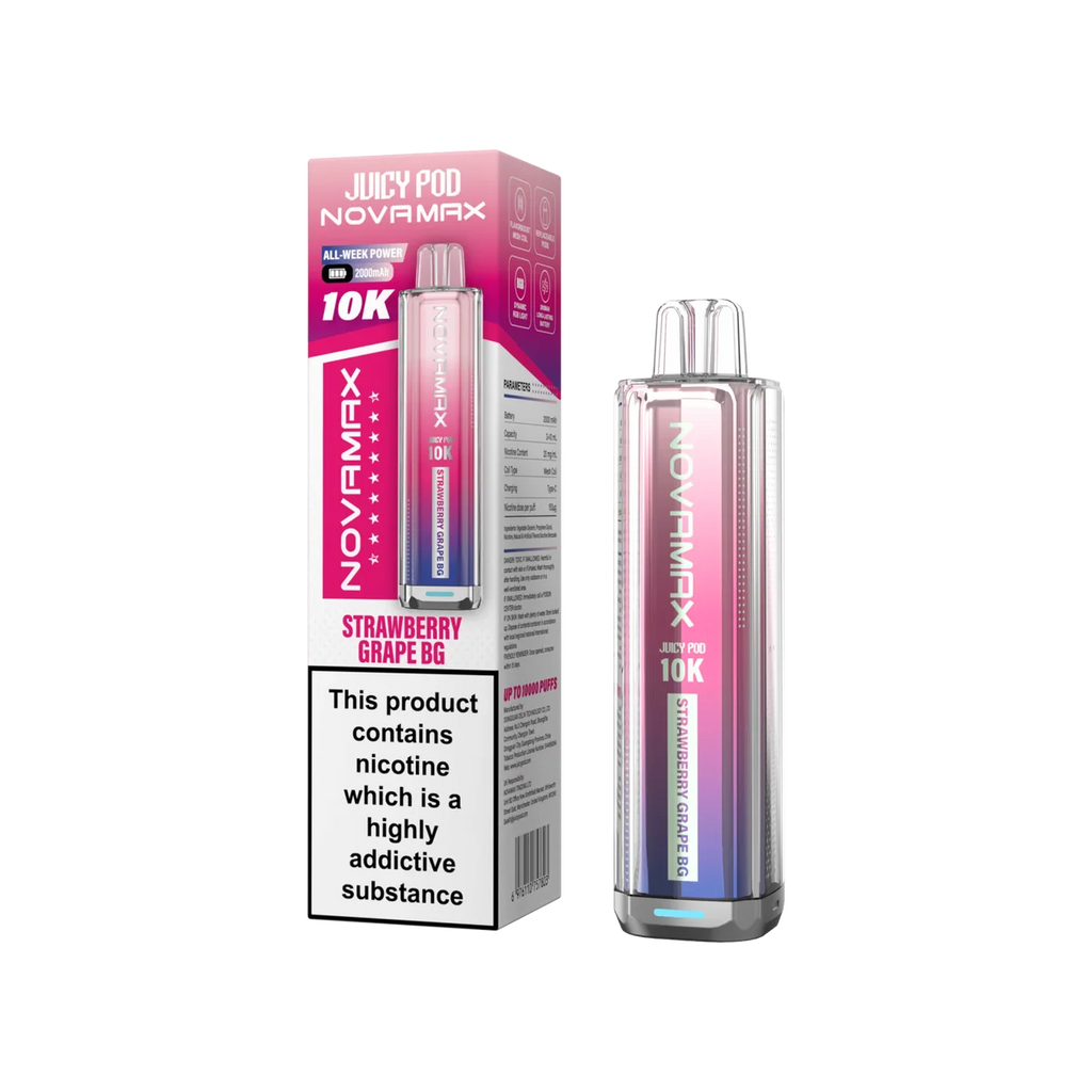 Juicy Pod Novamax 10k Prefilled Pod Vape Kit - Pack of 5