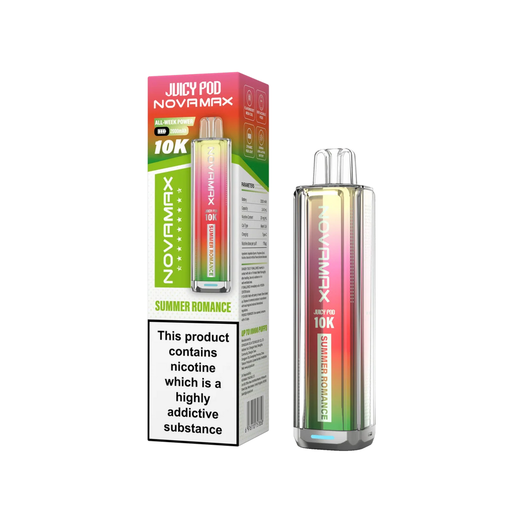 Juicy Pod Novamax 10k Prefilled Pod Vape Kit - Pack of 5