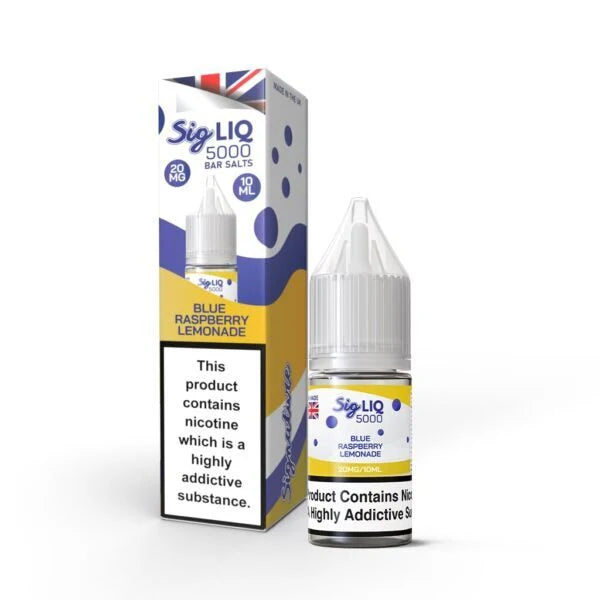 Signature Sig Liq 5000 Bar Salt 10ml Nic Salts Box of 10