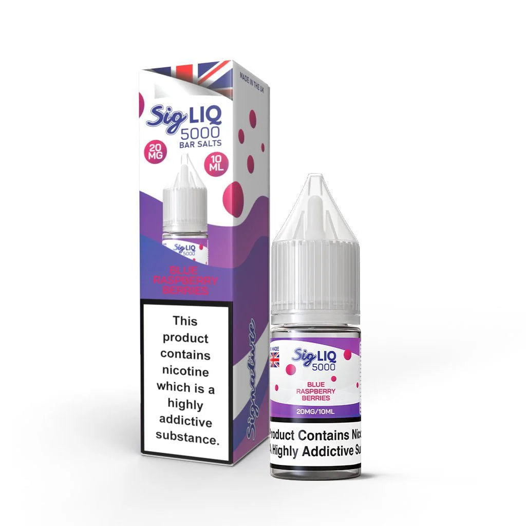 Signature Sig Liq 5000 Bar Salt 10ml Nic Salts Box of 10