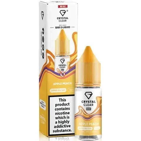 Crystal Clear 10ml Nic Salt E-Liquid – Pack of 10