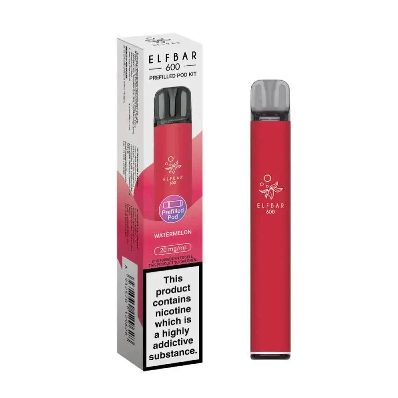 Elf Bar 600 Prefilled Pod Kit - Pack of 10