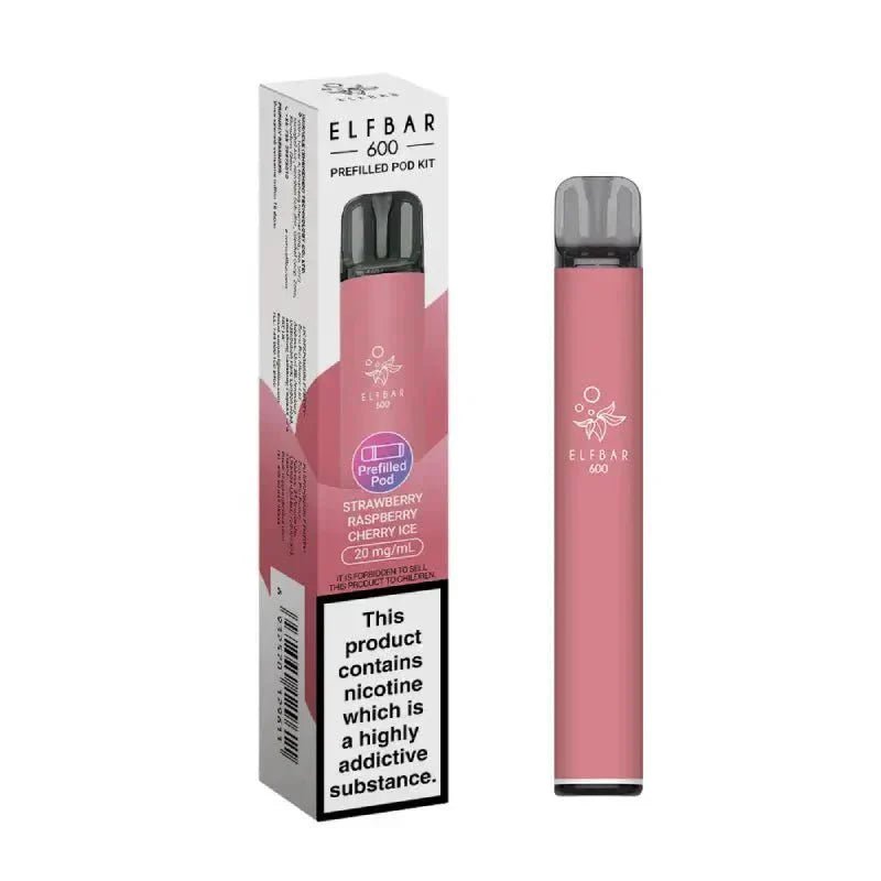 Elf Bar 600 Prefilled Pod Kit - Pack of 10