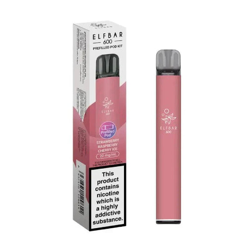 Elf Bar 600 Prefilled Pod Kit - Pack of 10