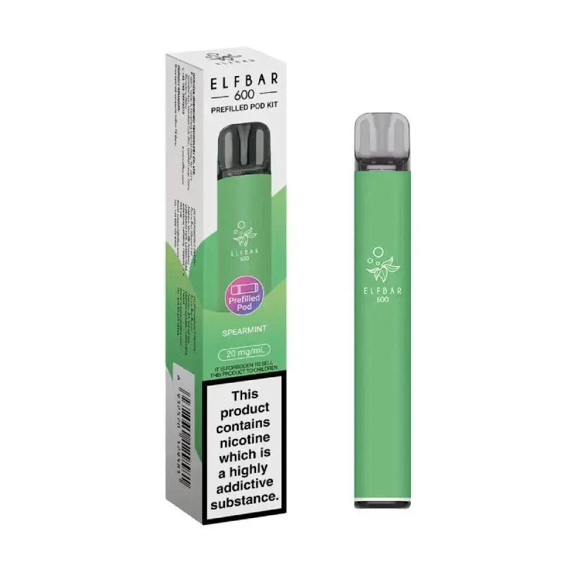 Elf Bar 600 Prefilled Pod Kit - Pack of 10