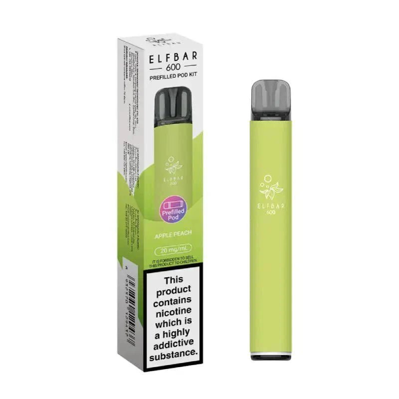 Elf Bar 600 Prefilled Pod Kit - Pack of 10