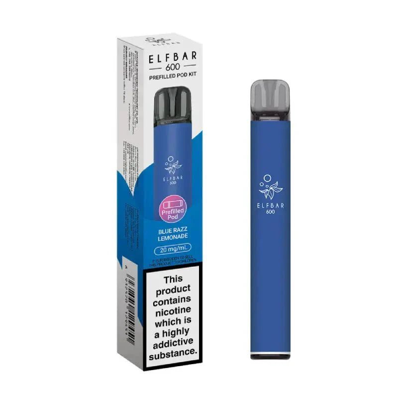 Elf Bar 600 Prefilled Pod Kit - Pack of 10