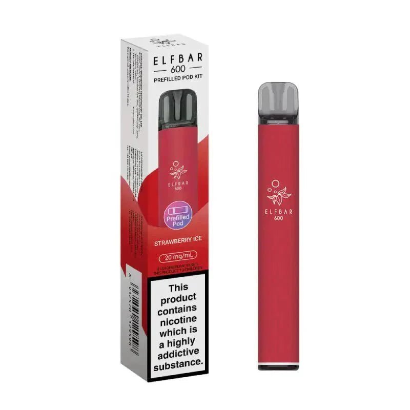 Elf Bar 600 Prefilled Pod Kit - Pack of 10
