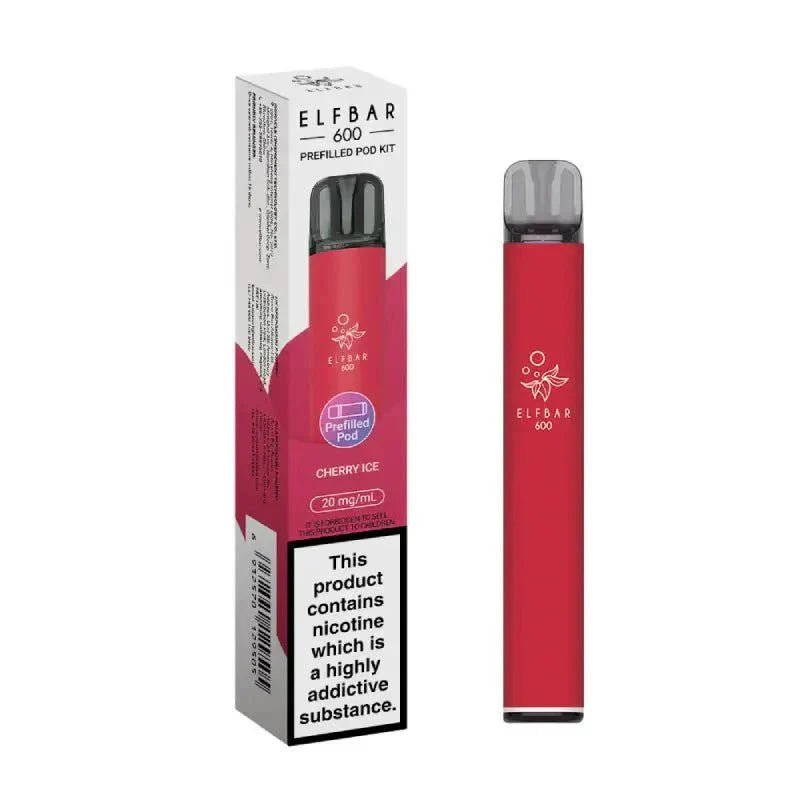 Elf Bar 600 Prefilled Pod Kit - Pack of 10