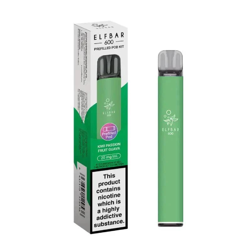 Elf Bar 600 Prefilled Pod Kit - Pack of 10