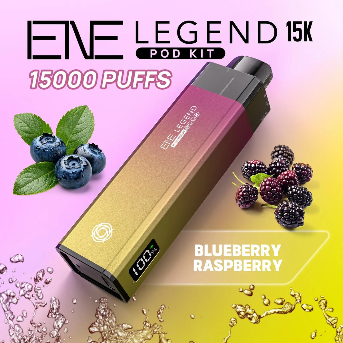 Elux ENE Legend 15k Vape Pod Kit Box of 5