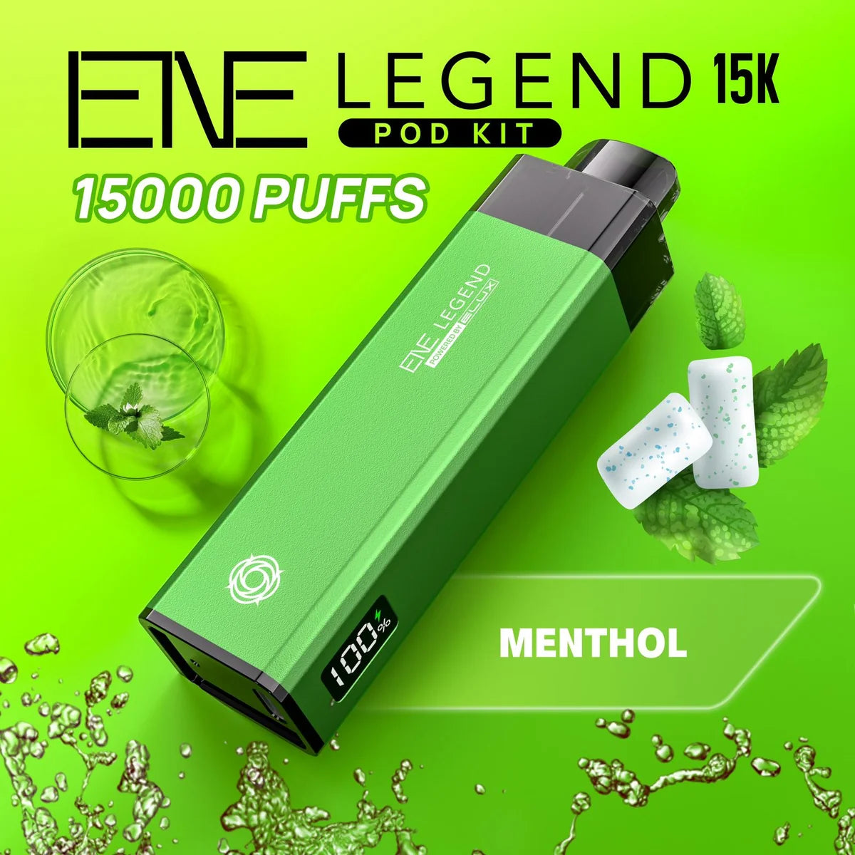 Elux ENE Legend 15k Vape Pod Kit Box of 5