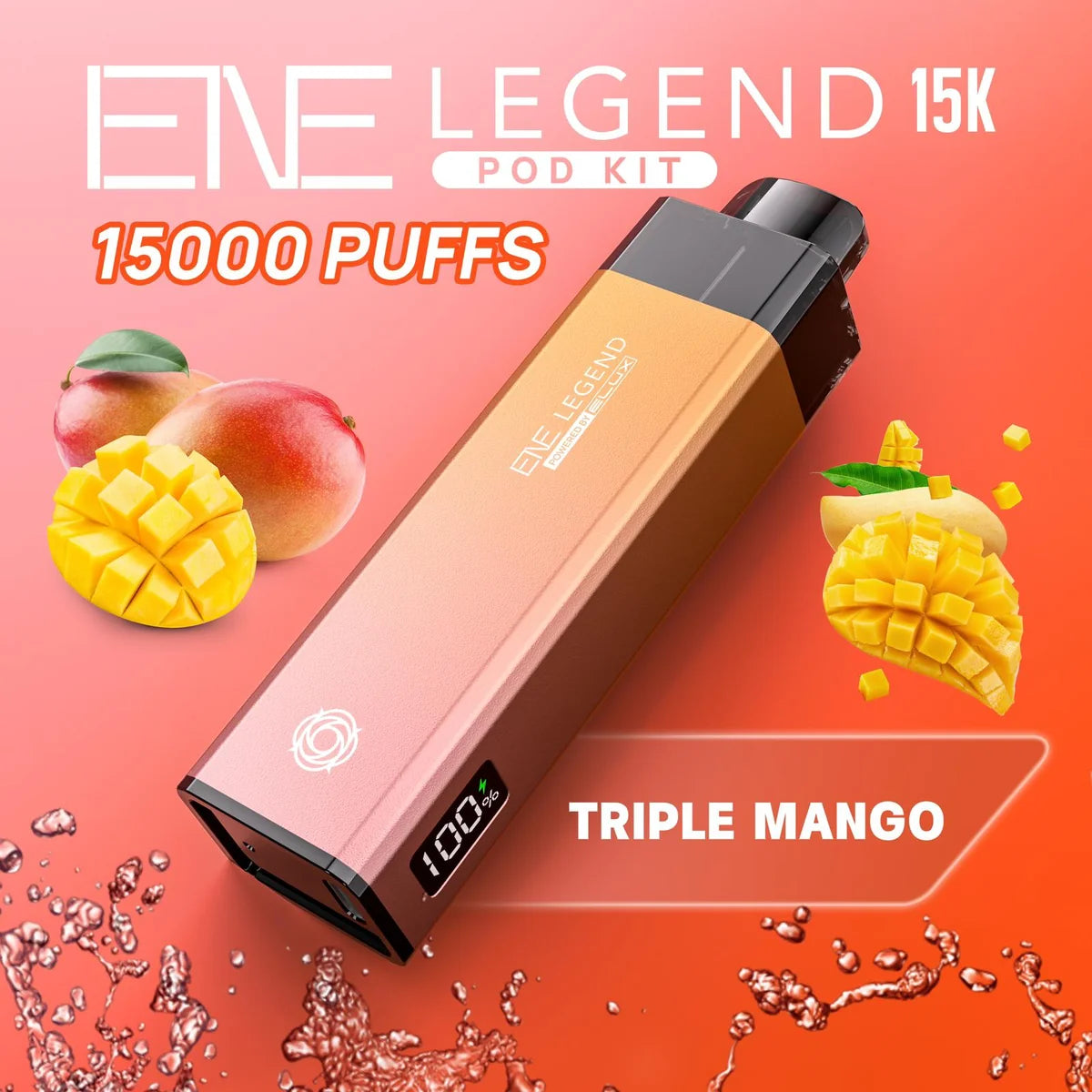 Elux ENE Legend 15k Vape Pod Kit Box of 5