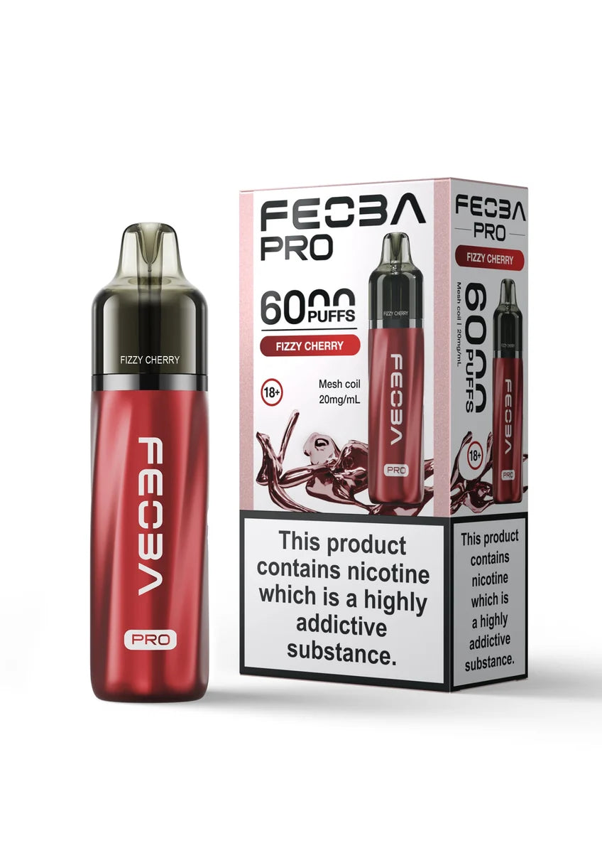 Feoba Pro 6000+ Prefilled Pod Vape Box of 5