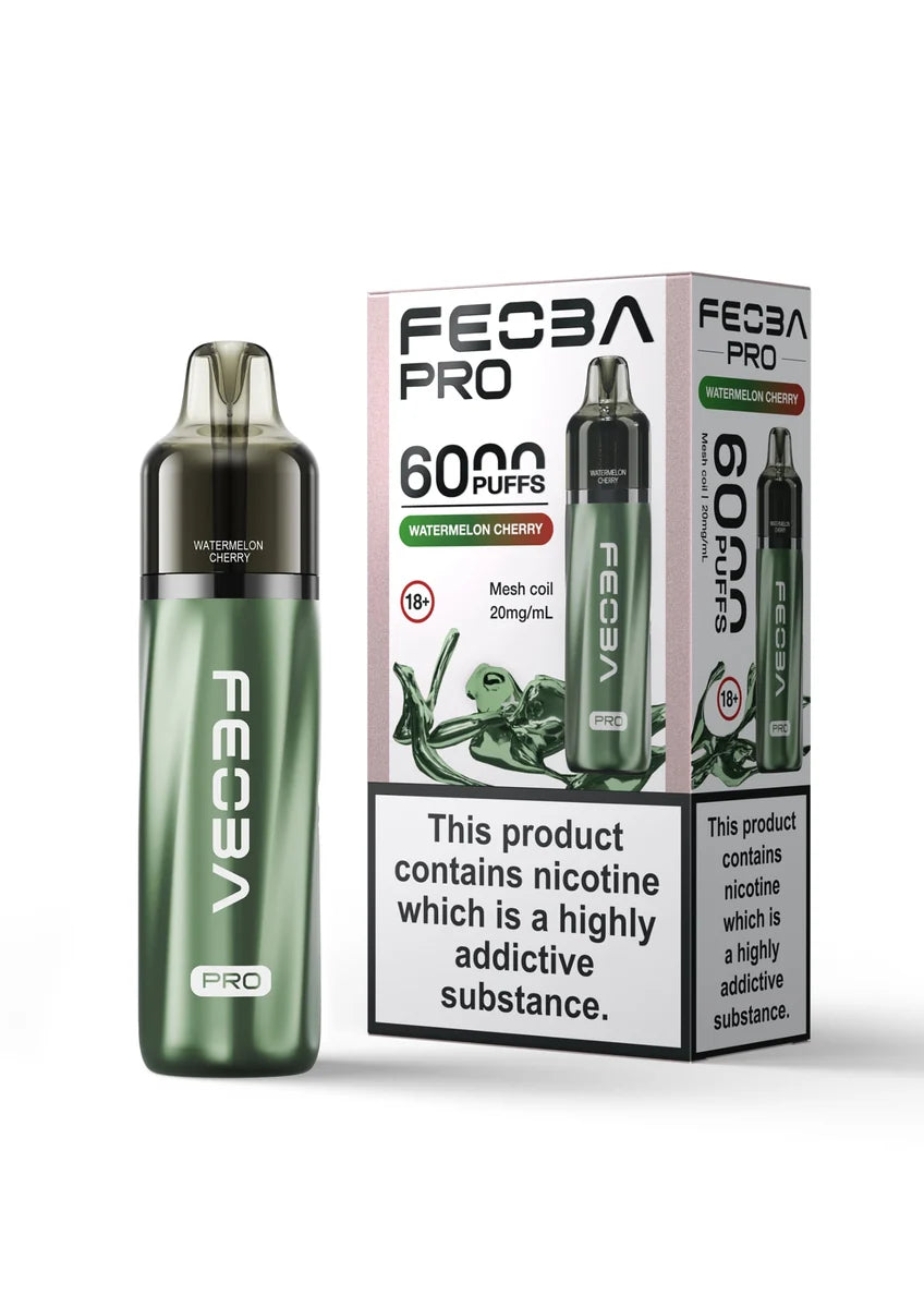 Feoba Pro 6000+ Prefilled Pod Vape Box of 5