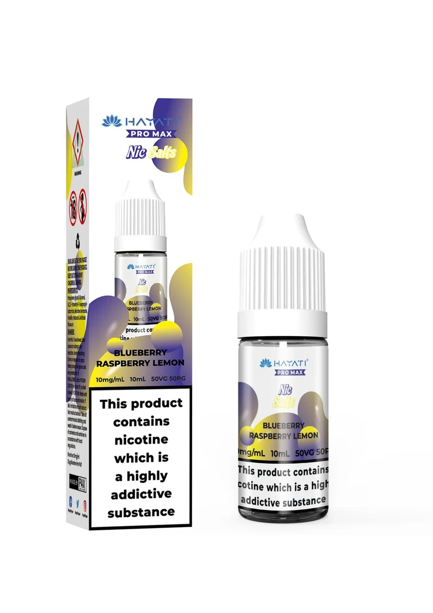 Hayati Pro Max Nic Salts 10ml E-Liquid - Box of 10