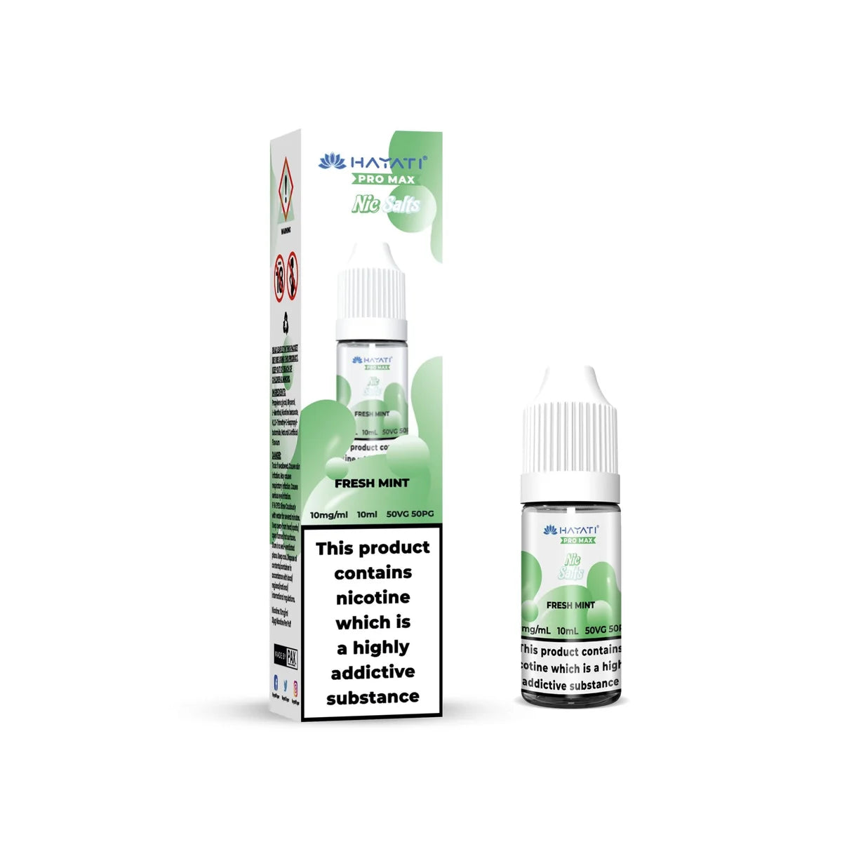 Hayati Pro Max Nic Salts 10ml E-Liquid - Box of 10
