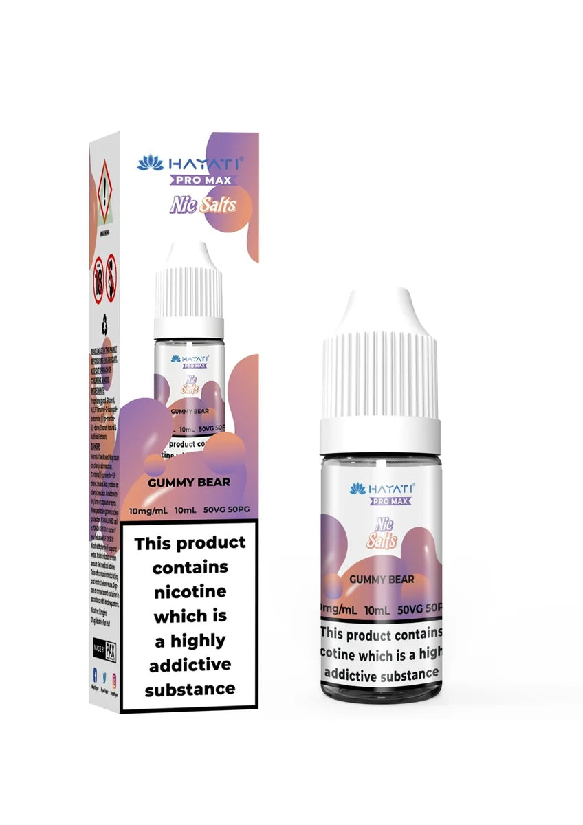 Hayati Pro Max Nic Salts 10ml E-Liquid - Box of 10