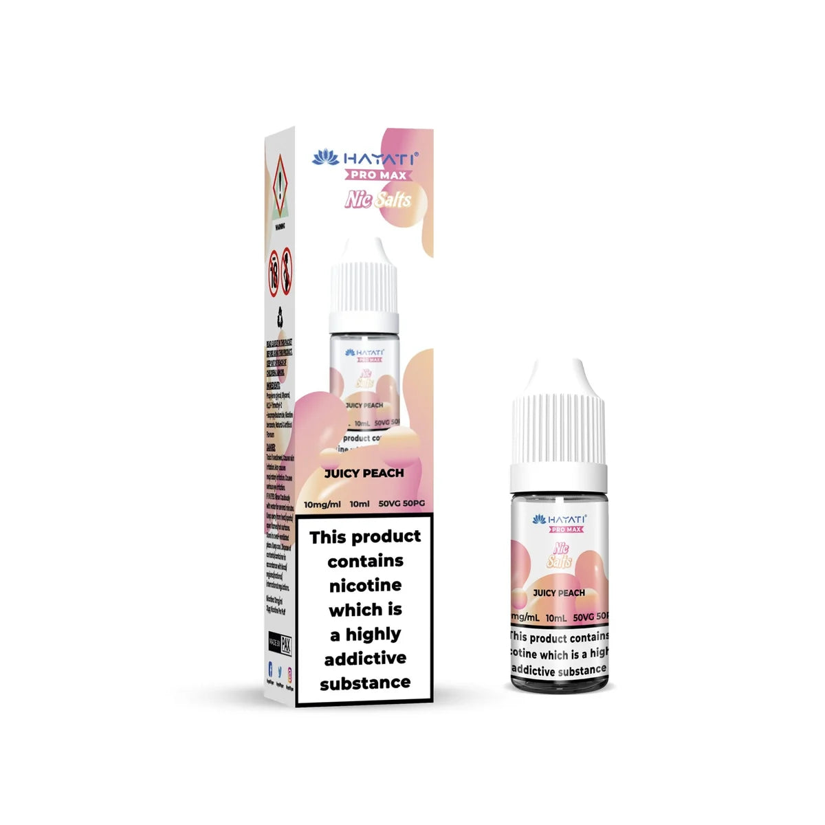 Hayati Pro Max Nic Salts 10ml E-Liquid - Box of 10