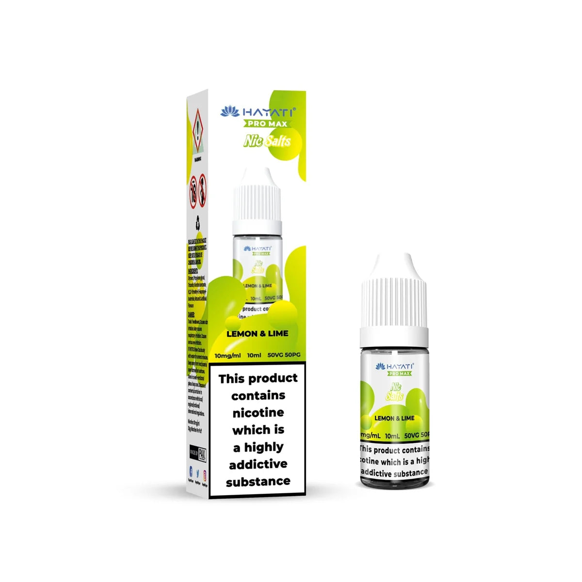 Hayati Pro Max Nic Salts 10ml E-Liquid - Box of 10