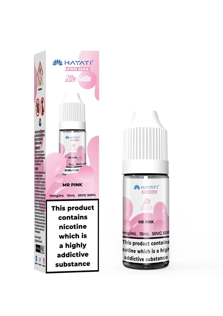 Hayati Pro Max Nic Salts 10ml E-Liquid - Box of 10