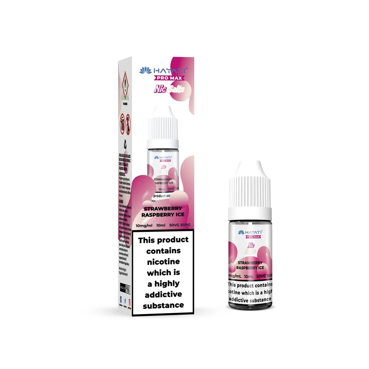 Hayati Pro Max Nic Salts 10ml E-Liquid - Box of 10