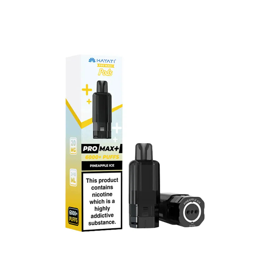 Hayati Pro Max Plus 6000 Prefilled Pods Box of 5