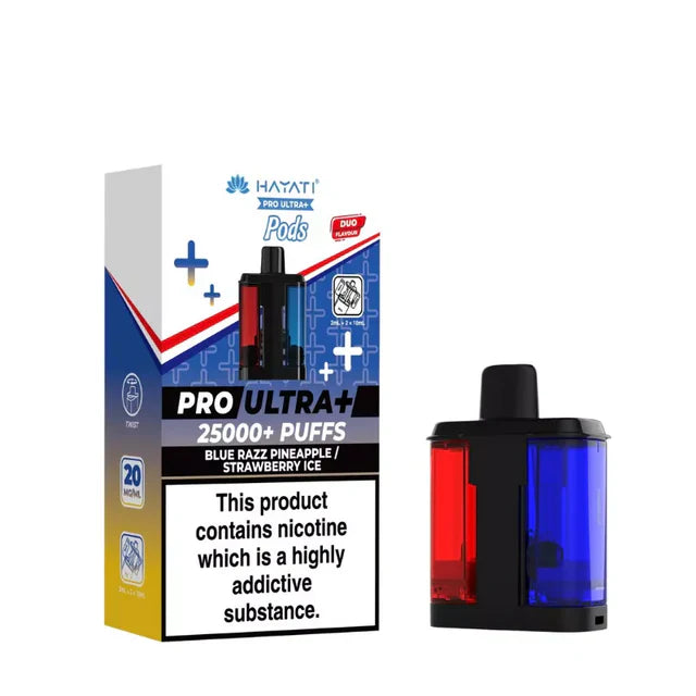 Hayati Pro Ultra Plus 25000 Prefilled Pods Box of 5