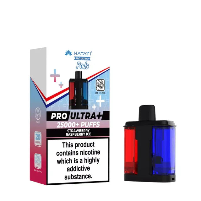 Hayati Pro Ultra Plus 25000 Prefilled Pods Box of 5