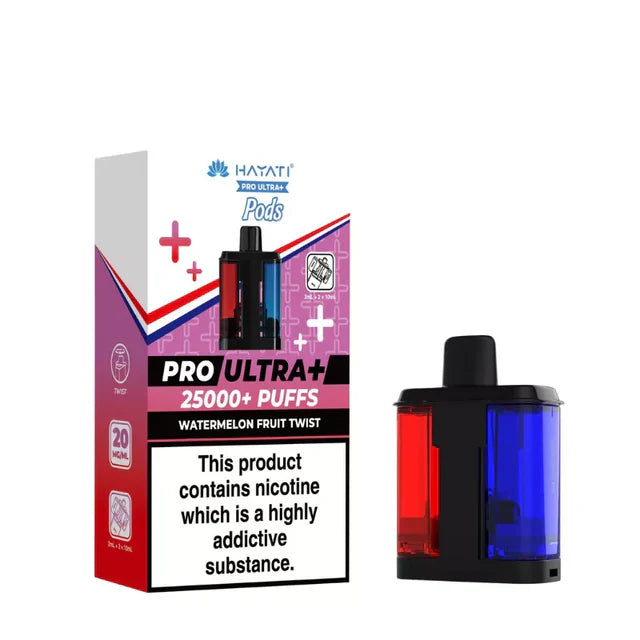 Hayati Pro Ultra Plus 25000 Prefilled Pods Box of 5