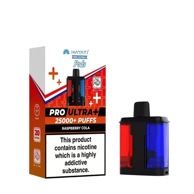 Hayati Pro Ultra Plus 25000 Prefilled Pods Box of 5