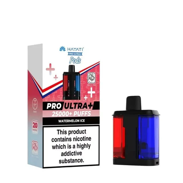 Hayati Pro Ultra Plus 25000 Prefilled Pods Box of 5