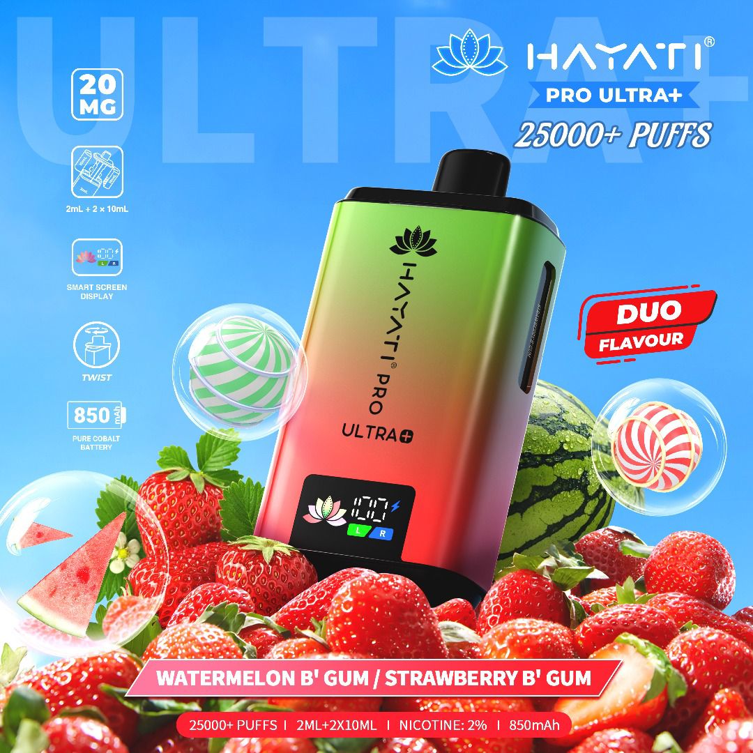 Hayati Pro Ultra Plus 25k Big Puffs Vape Pod Kit