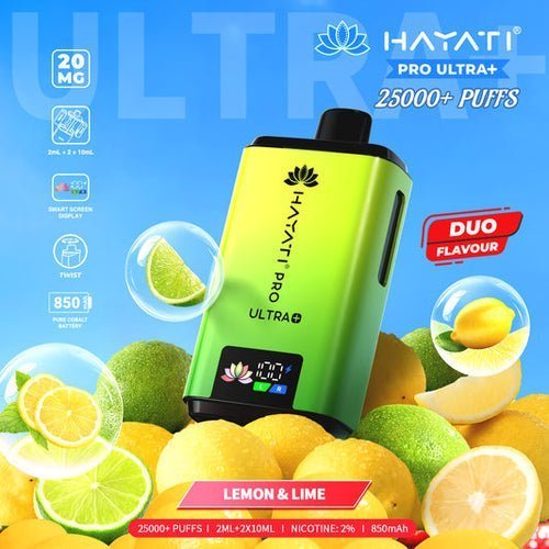 Hayati Pro Ultra Plus 25k Big Puffs Vape Pod Kit