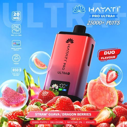 Hayati Pro Ultra Plus 25k Big Puffs Vape Pod Kit