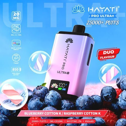 Hayati Pro Ultra Plus 25k Big Puffs Vape Pod Kit