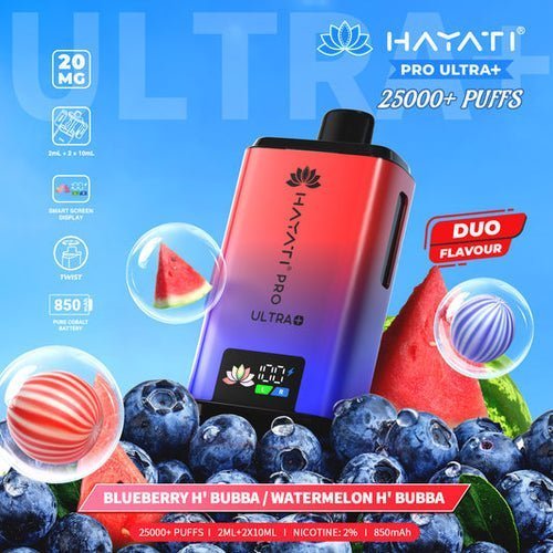 Hayati Pro Ultra Plus 25k Big Puffs Vape Pod Kit