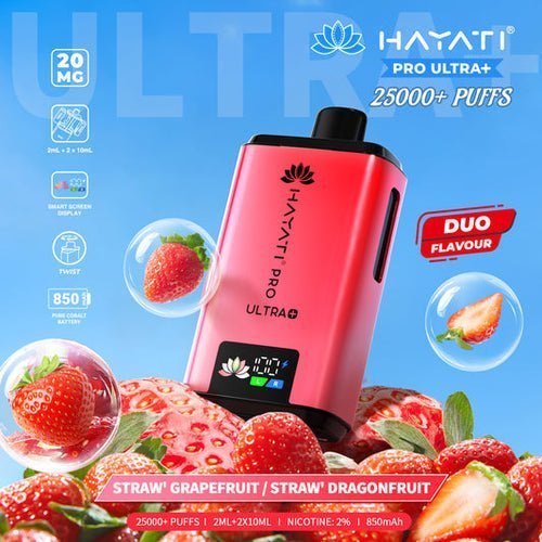 Hayati Pro Ultra Plus 25k Big Puffs Vape Pod Kit