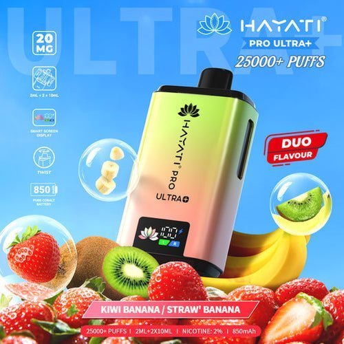 Hayati Pro Ultra Plus 25k Big Puffs Vape Pod Kit