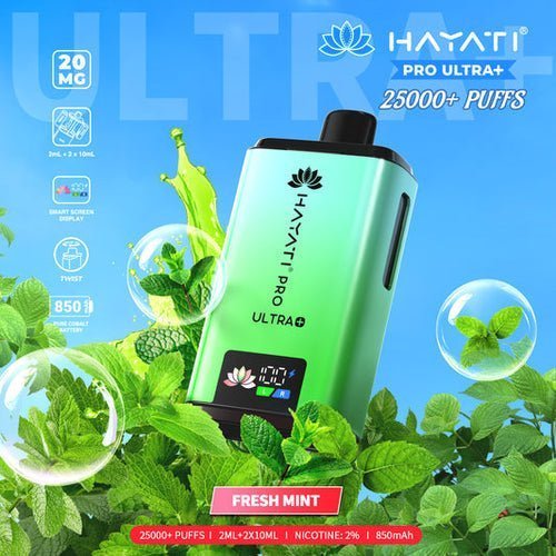 Hayati Pro Ultra Plus 25k Big Puffs Vape Pod Kit